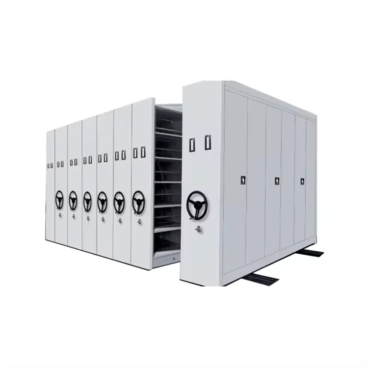 Shop Metal Movable Shelving Mobile File Rack Saudi Arabia