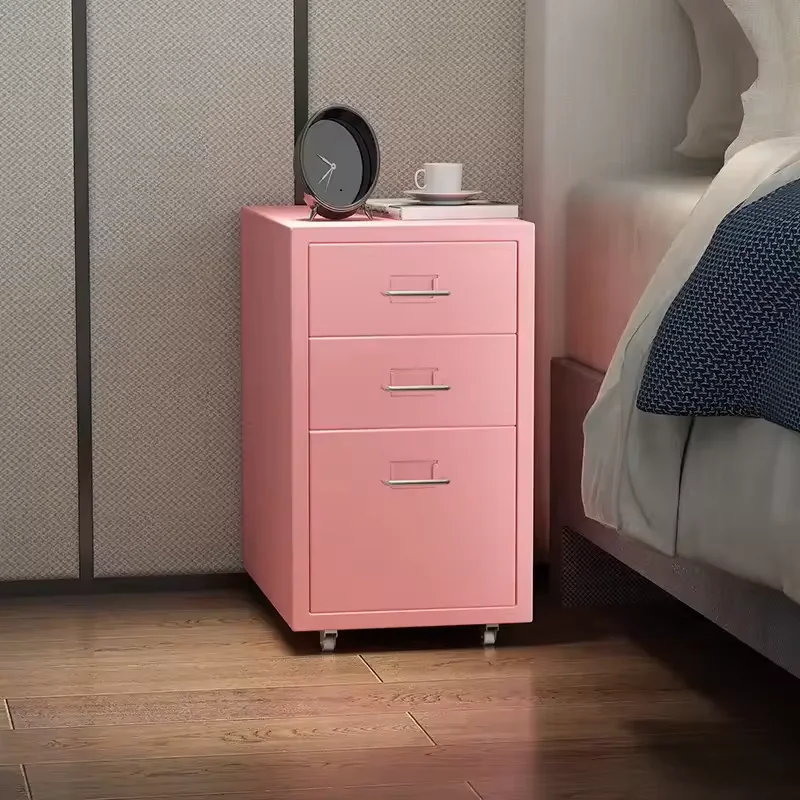 Light Pink color filing metal Cabinet storage made in Saudi Arabia Fully custom made