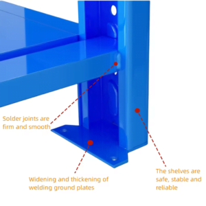 High Quality Medium Duty High Warehouse Shelves 