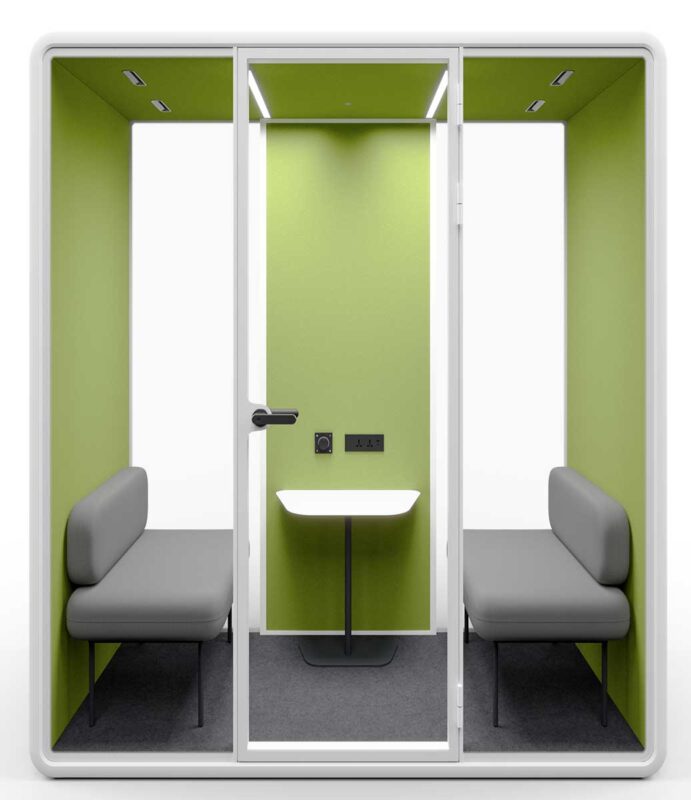 Acoustic Silent Booth for 2 Person