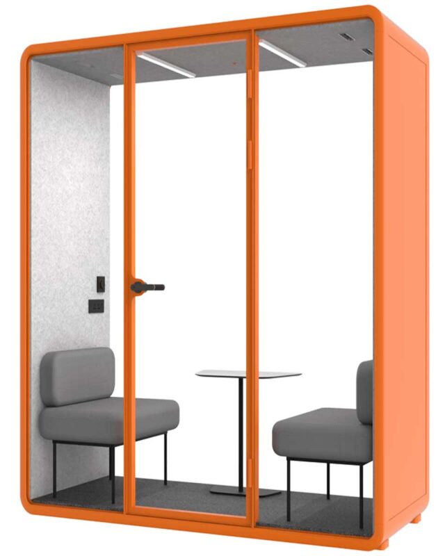Acoustic Silent Booth for 2 Person