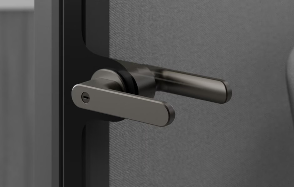Silent Space Acoustic Sound Booth Lock