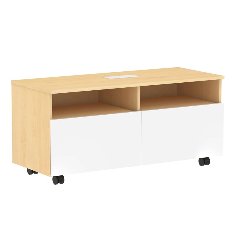Custom Office Desk for Managers – Modern L-shaped workstation with storage | مكتب مكتبي مخصص للمدراء – تصميم عصري على شكل L مع خزائن
